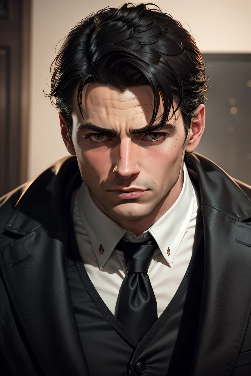 create a picture of bruce wayne as a child with his parents