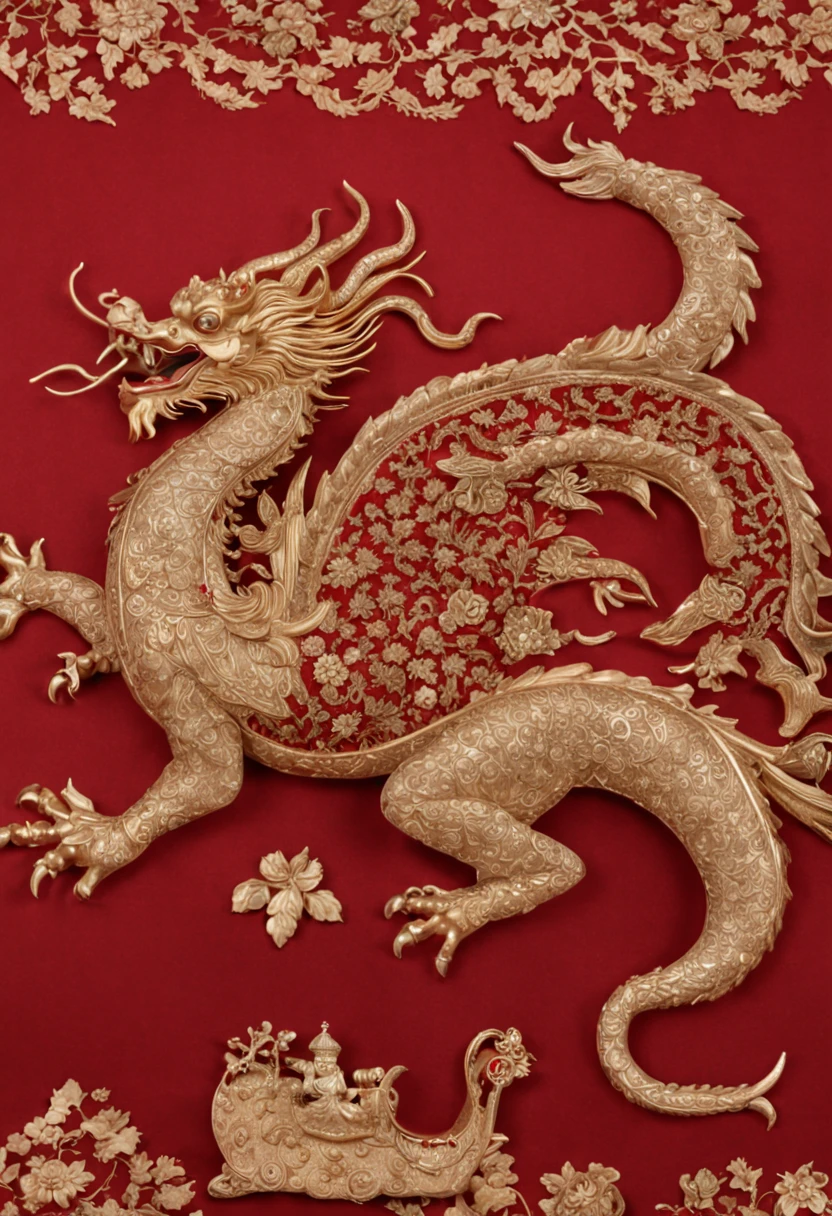 (Ultra-realistic 8k CG:1.2),Perfect artwork,delicate patterns,Complicated details,(Unbeatable masterpiece,Best quality at best:1.2),(extremly intricate:1.2),
A woman who is eye-catching,She wore a gorgeous red and gold dress,The dress is embroidered with brilliant patterns,The gold thread shines with a delicate light,Her curvaceous figure,The dress perfectly outlines her graceful figure,Give her a noble and elegant temperament,Sit on a huge red dragon chair,The back of the chair is embroidered with a golden dragon pattern,Highlight the royal dignity,On each side of the dragon chair are a pair of screens painted with exquisite auspicious patterns。
She wears a brilliant phoenix crown,The crown is encrusted with precious gemstones and silver jewelry,Phoenix feathers hanging from the forehead danced,The crown is embellished with red ribbons,Sway gently。
The wedding scene is bustling and elegantly furnished,A huge golden word "Xi" hangs in the center of the venue,The venue is surrounded by red and gold lanterns and garlands,Brilliant light and floral scents fill the air,Festive and homely feeling。
Worship ceremonies,Around the venue, a circular banquet is arranged,The ornate tablecloth is embroidered with intricate patterns,The table is filled with exquisite Chinese dishes and a variety of dim sum,Guests arrived in full costume,You look at it,Full of laughter and blessings,Everyone talks to each other,Share the joy and joy to the fullest。
(red palace:1.2),(Chinese Ancient Architecture),(rot:1.8),natta。