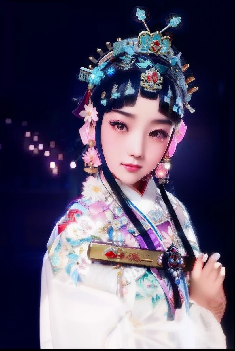 a close up of a woman in a chinese dress holding a sword, peking opera, traditional chinese, chinese princess, ancient chinese princess, chinese empress, ancient chinese beauties, chinese costume, traditional makeup, traditional chinese clothing, remarkable geisha make up, chinese woman, chinese girl, chinese style, ruan jia beautiful!, wearing ancient chinese clothes