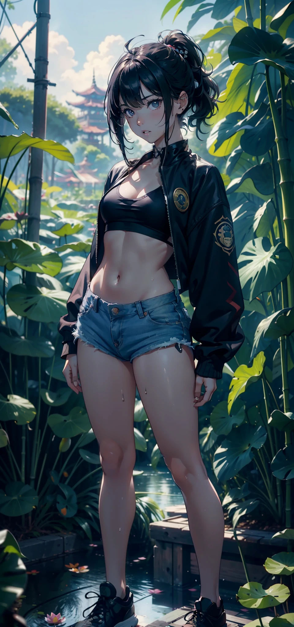Uma mulher, Extremamente Realista, Pokémon go, sexy, pernas grossas, Fitness 