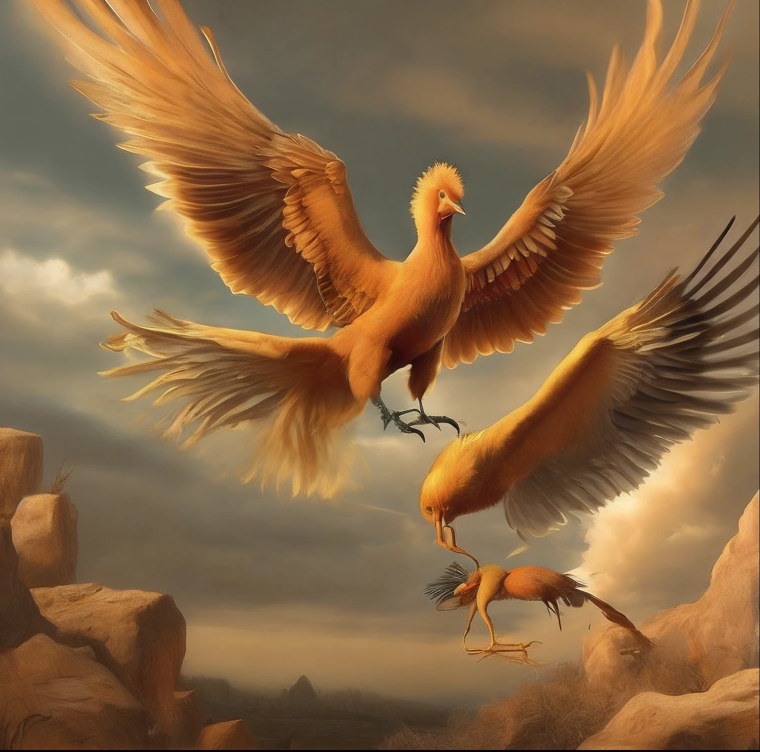 Chicks become phoenixes