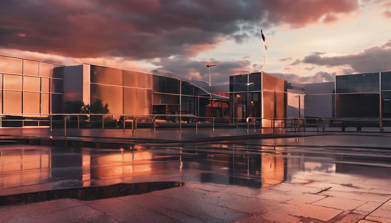 dvArchModern, 85mm, f1.8, portrait, photo realistic, hyperrealistic, orante, super detailed, intricate, dramatic, sunset lighting, shadows, high dynamic range