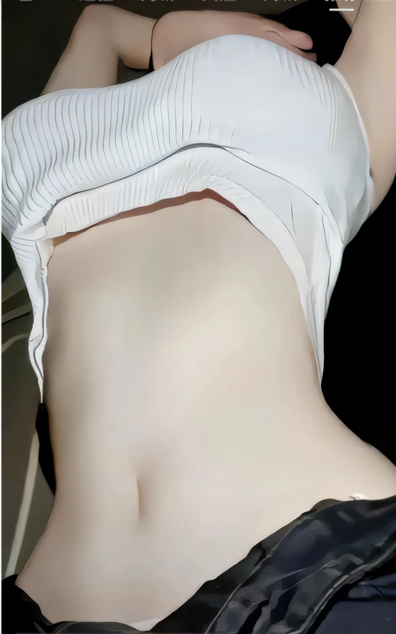 pale milky white porcelain skin, smooth white tight clothes suit, Her navel was exposed, she has a jiggly fat round belly, (12x) extremely pale white skin, pale porcelain white skin, belly button showing, Thin waist, Smooth translucent white skin, pale snow-white skin
