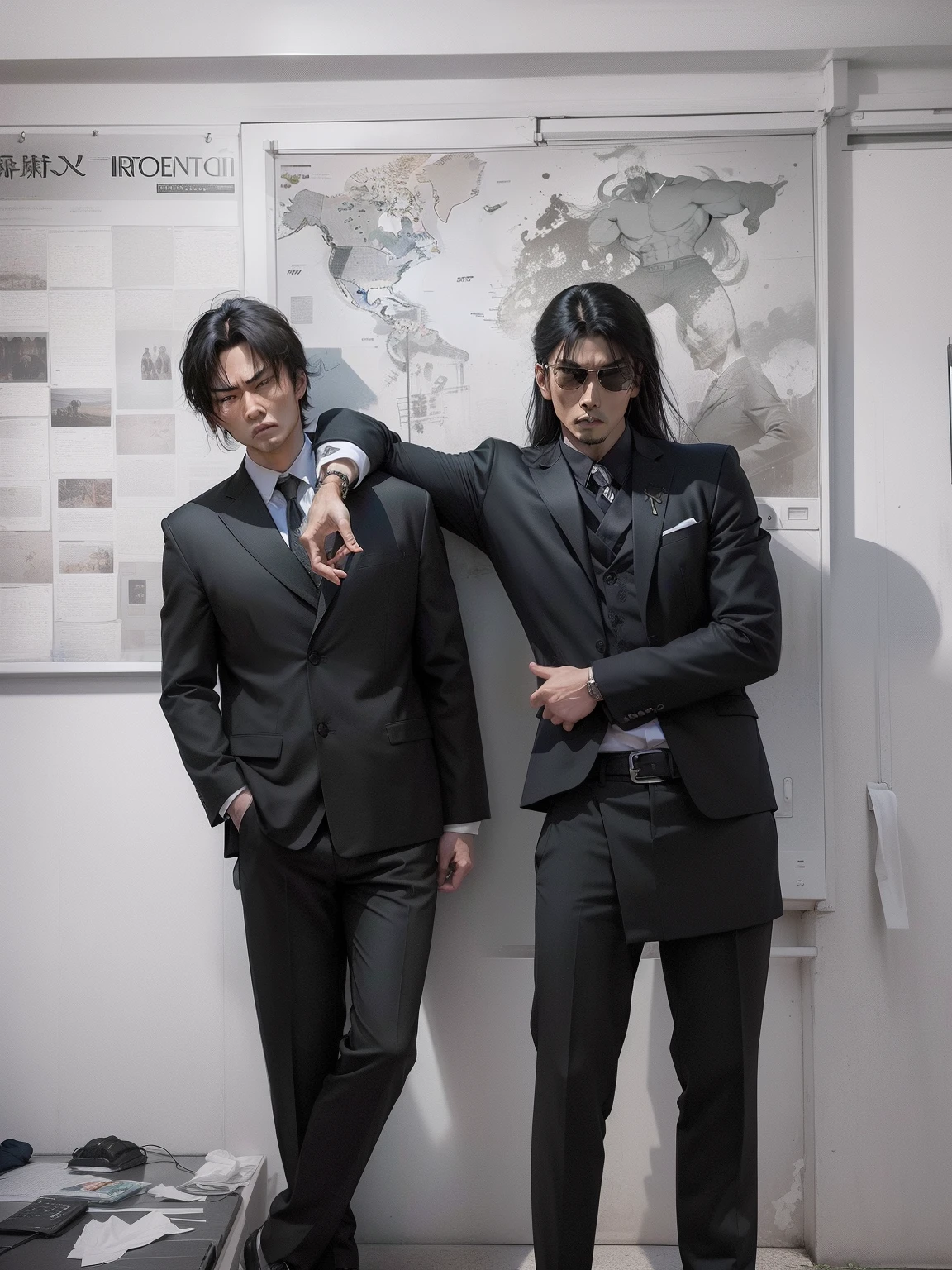 Change the Background into Japanese Gangstar style