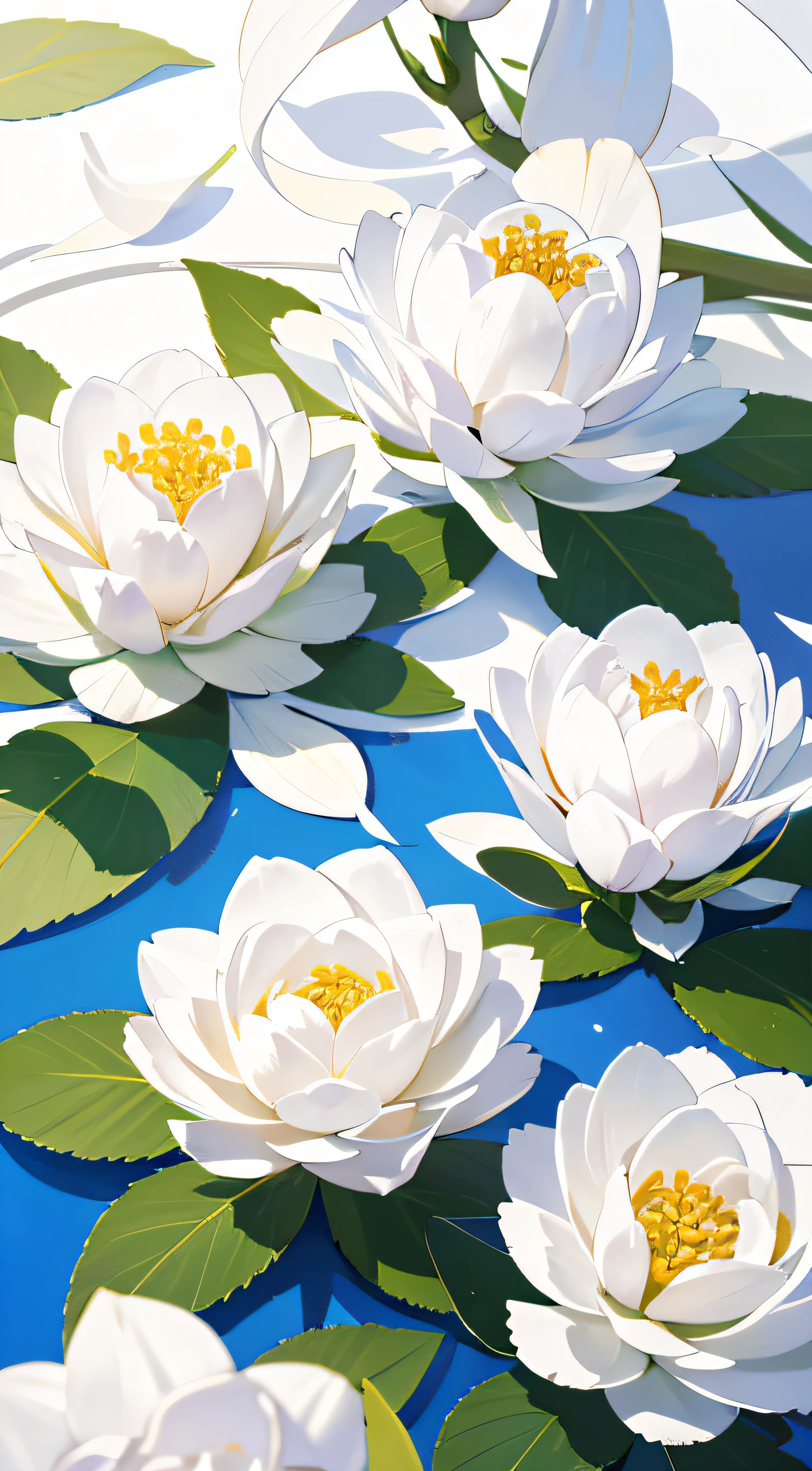 (tmasterpiece,best qualtiy:1.6),White flowers,Garden full of white flowers,The petals are flying,Close-up of flowers,long-focus,(The picture is full of flowers)