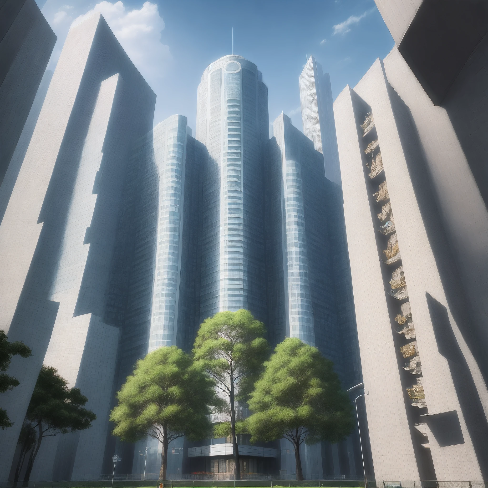 Eschatological，heal，buliding，dawning，城市，scenecy，future-tech