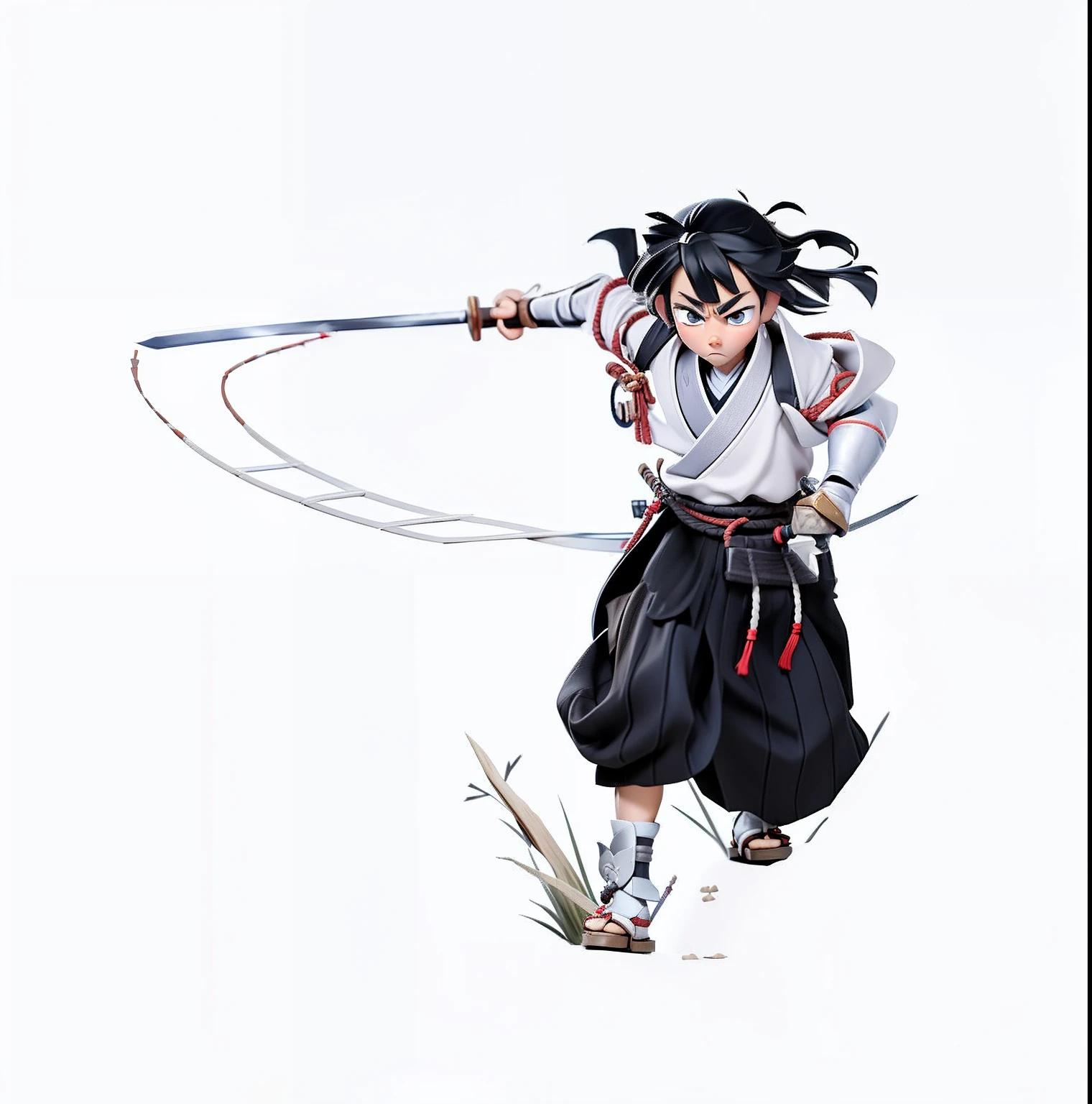 ember、 student、Standing alone、((Japanese dress))、((Samurai with a Japan sword))、swordsmen、(Black eyes)、Shinsengumi、(Veteran Hero)、Ready for Battle、(ambush)、The ultra -The high-definition