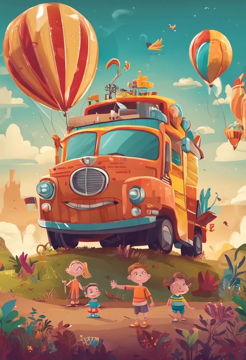 criar uma capa de livro infantil com tema Pequenos Leitores E-Book