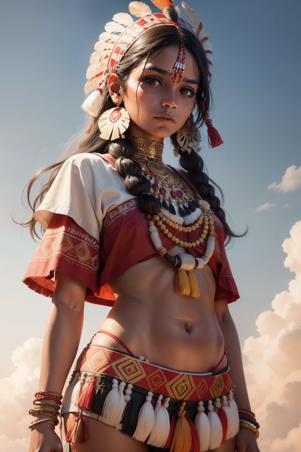 mezcla de un azteca mexicano con un huaso chileno