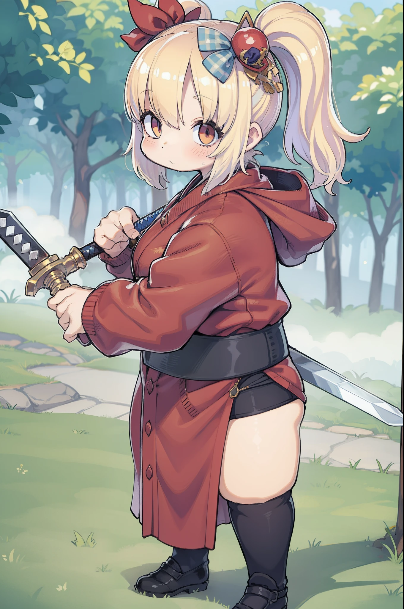 samurais、Wielding a giant sword、ar old