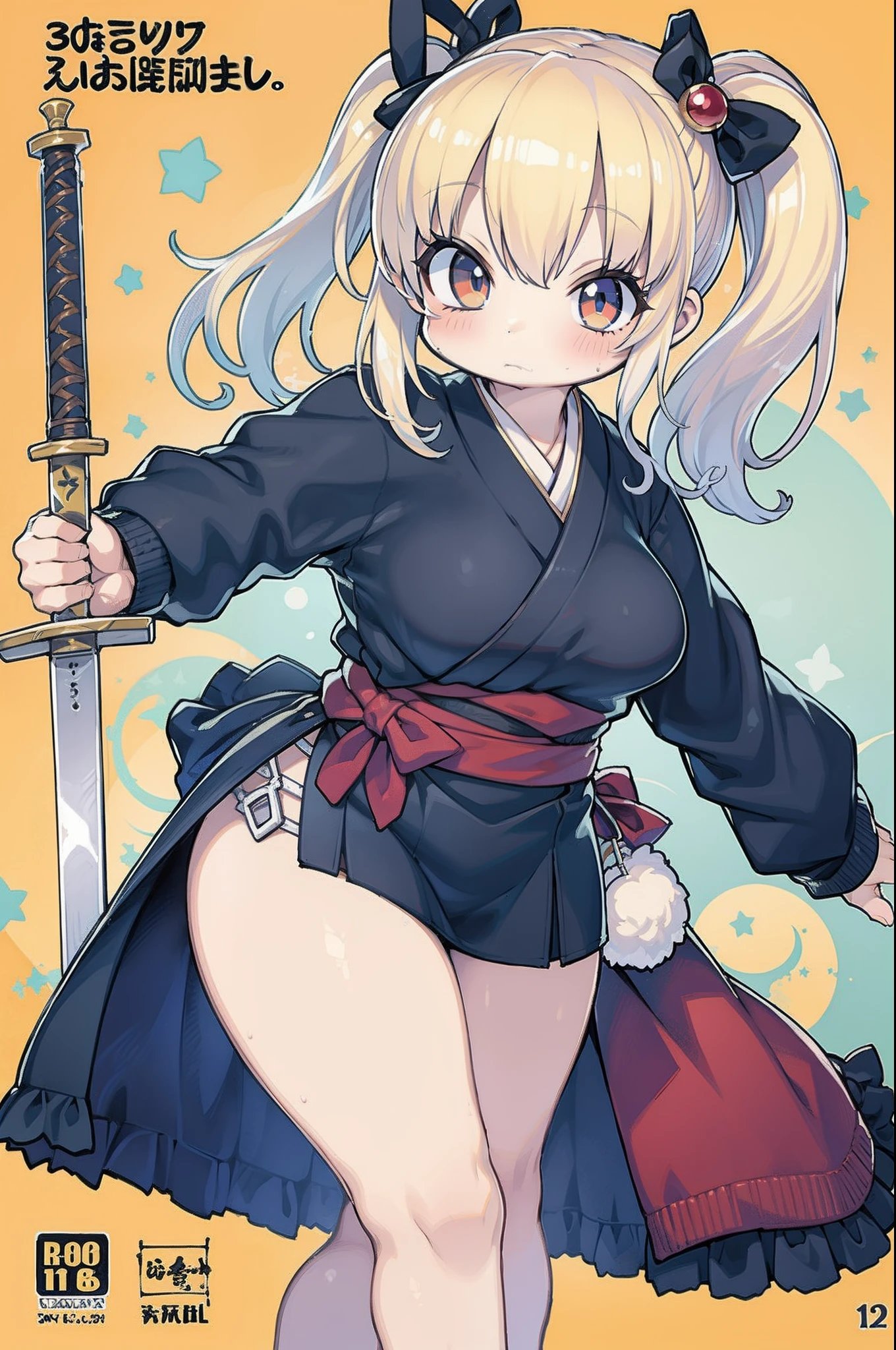 samurais、Wielding a giant sword、ar old