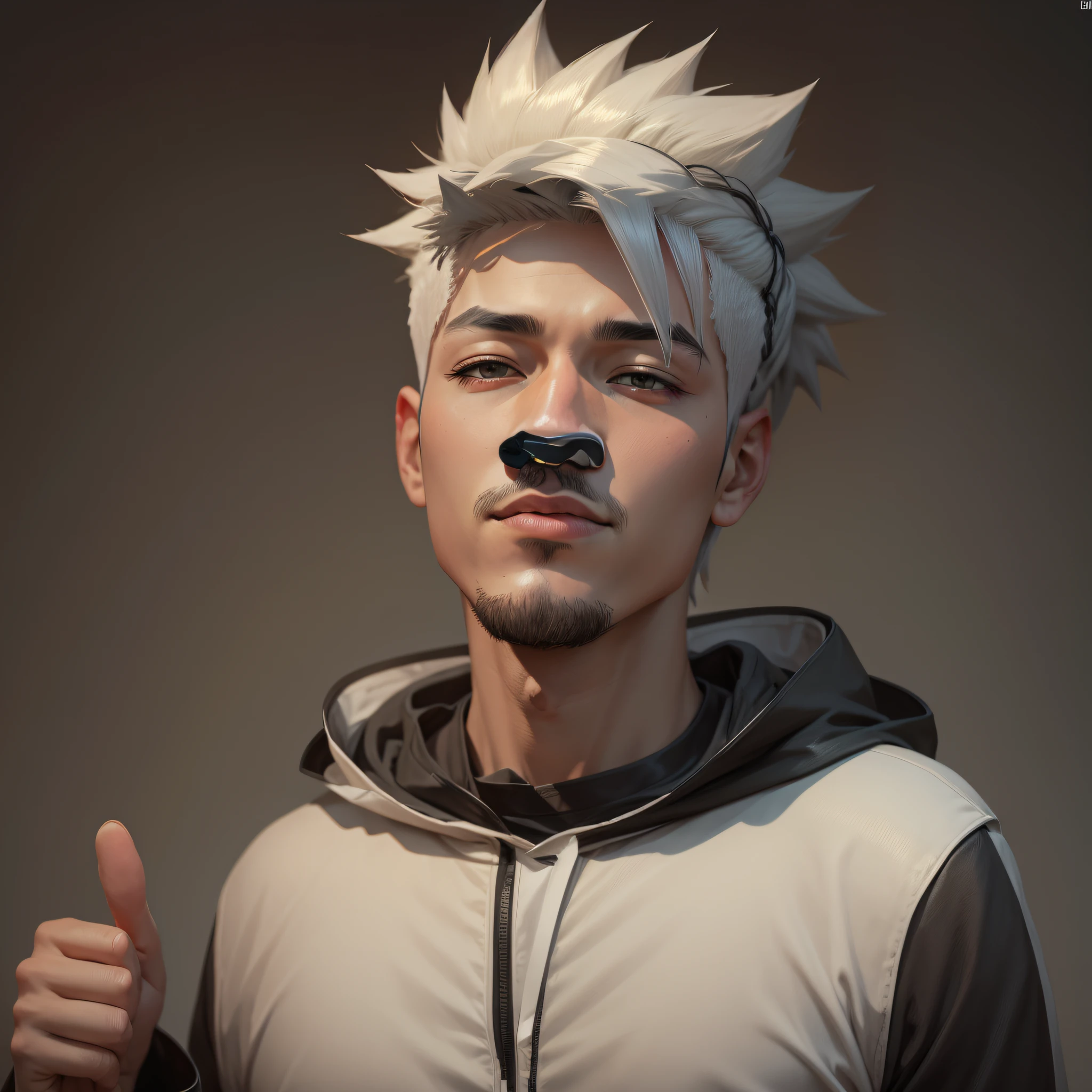 with kakashi hair