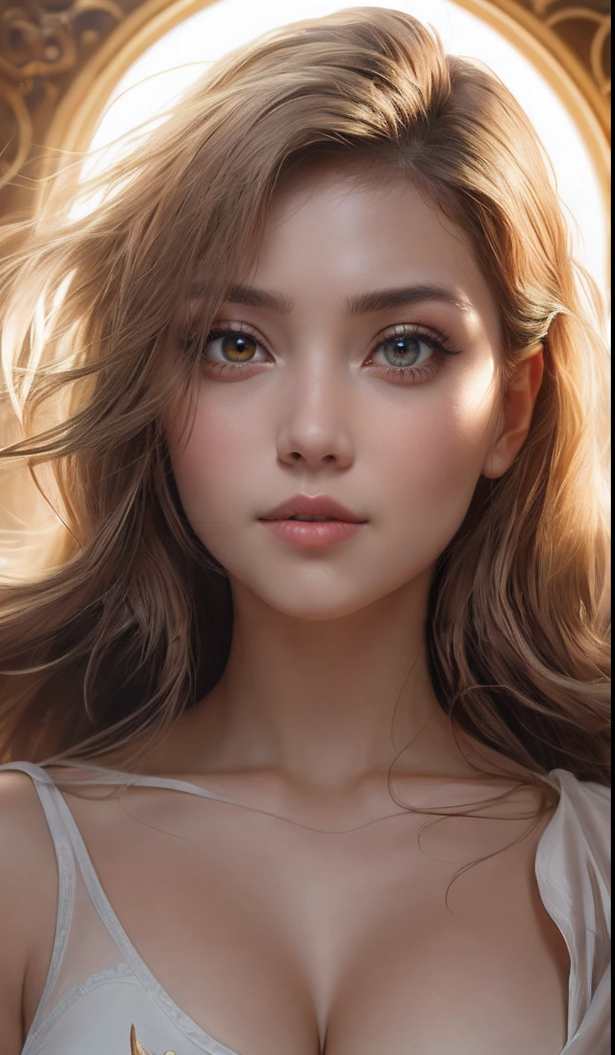 fantasy art, s whole body ,in 8k resolution, Very beautiful., a goddess , swan, sword, s whole body, Swan princess Indian beauty