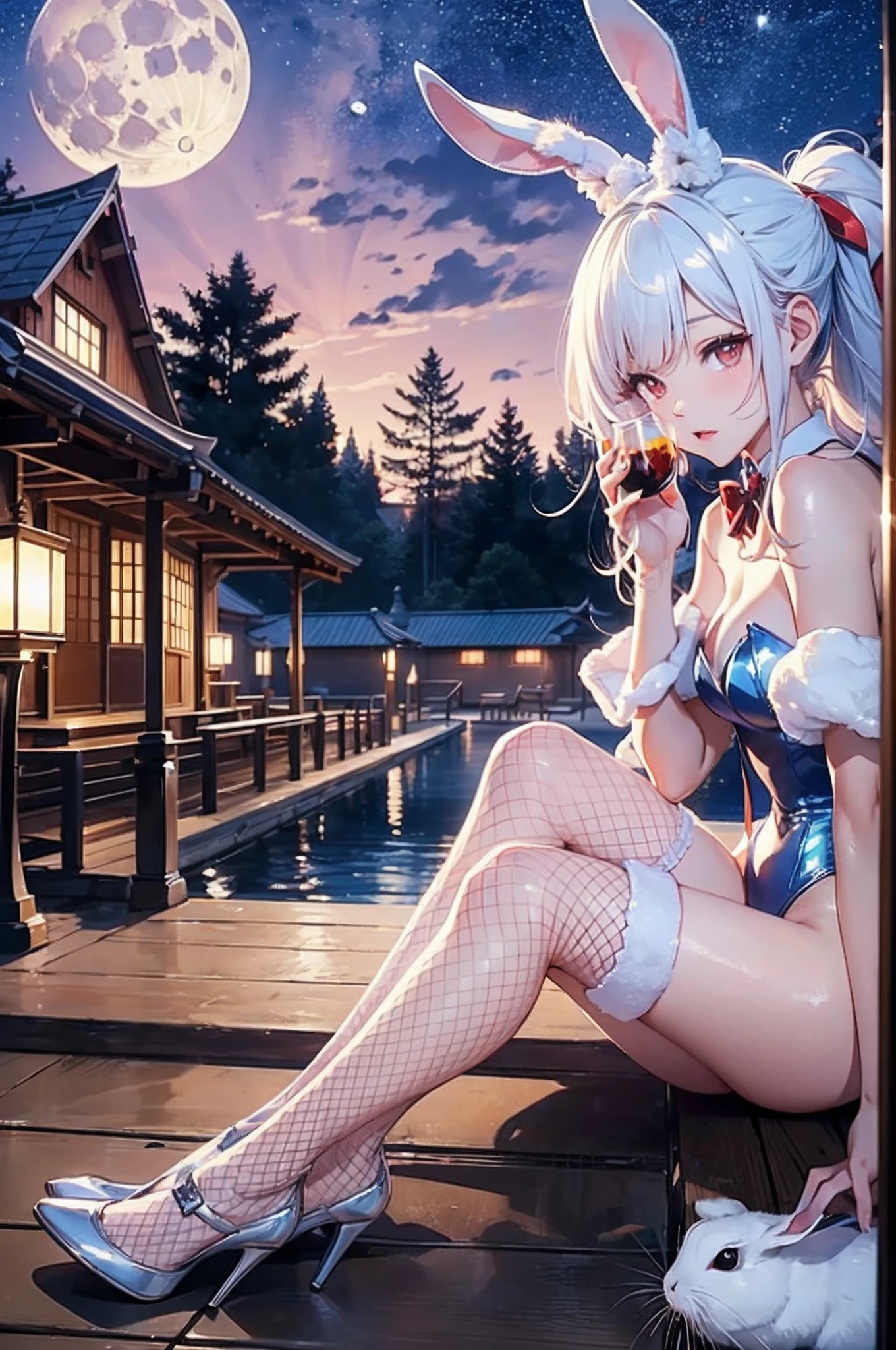 1There are rabbits