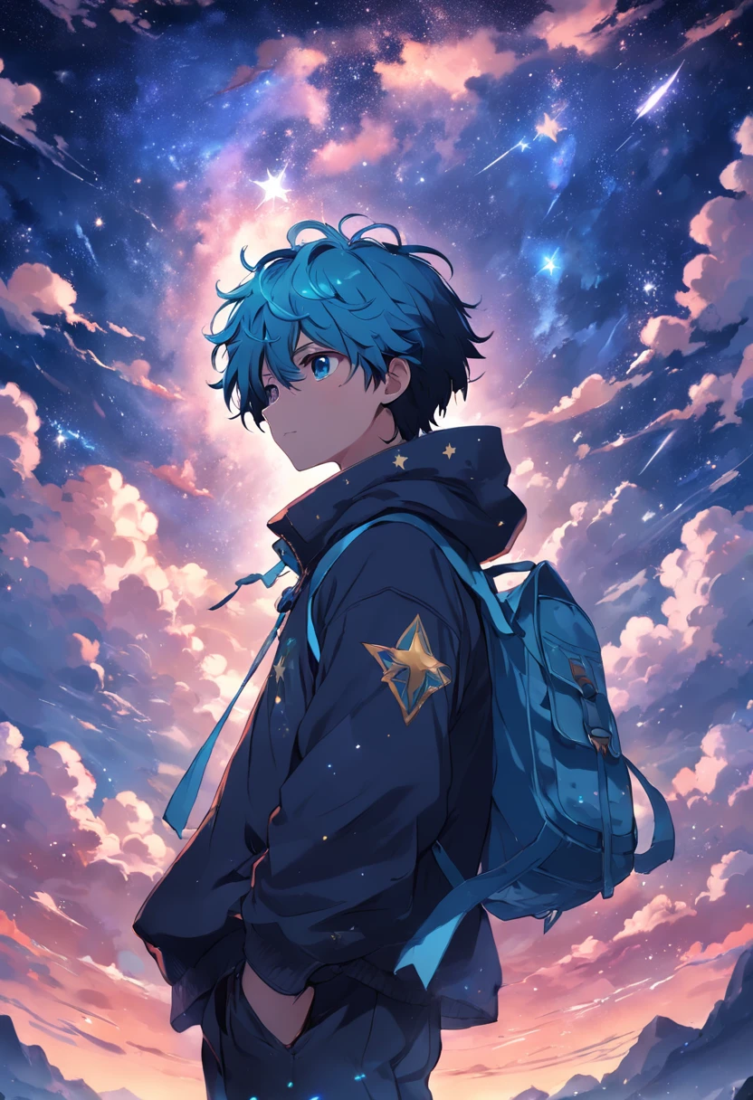 Starry Sky Boy Dream Dream Aesthetic