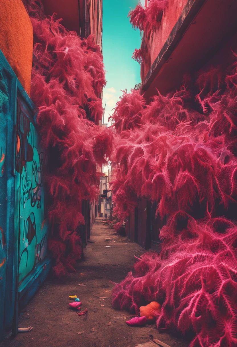singing coral street art