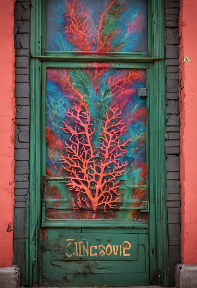 singing coral street art