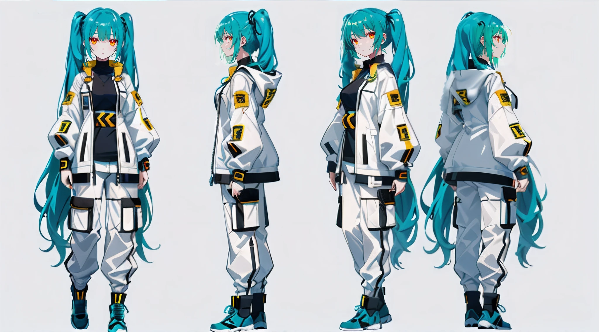 anime, ((human face)), detailed, the best quality, masterpiece, ((round eyes)), ((white eyes)), (straight bangs), long bangs,