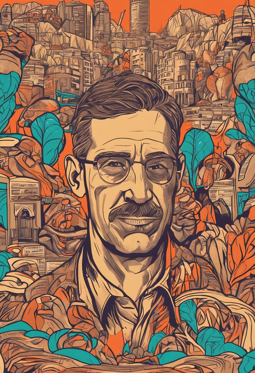 gostaria de criar uma imagem com o rosto de um homem hebreu. com aproximadamente 40 anos de idade