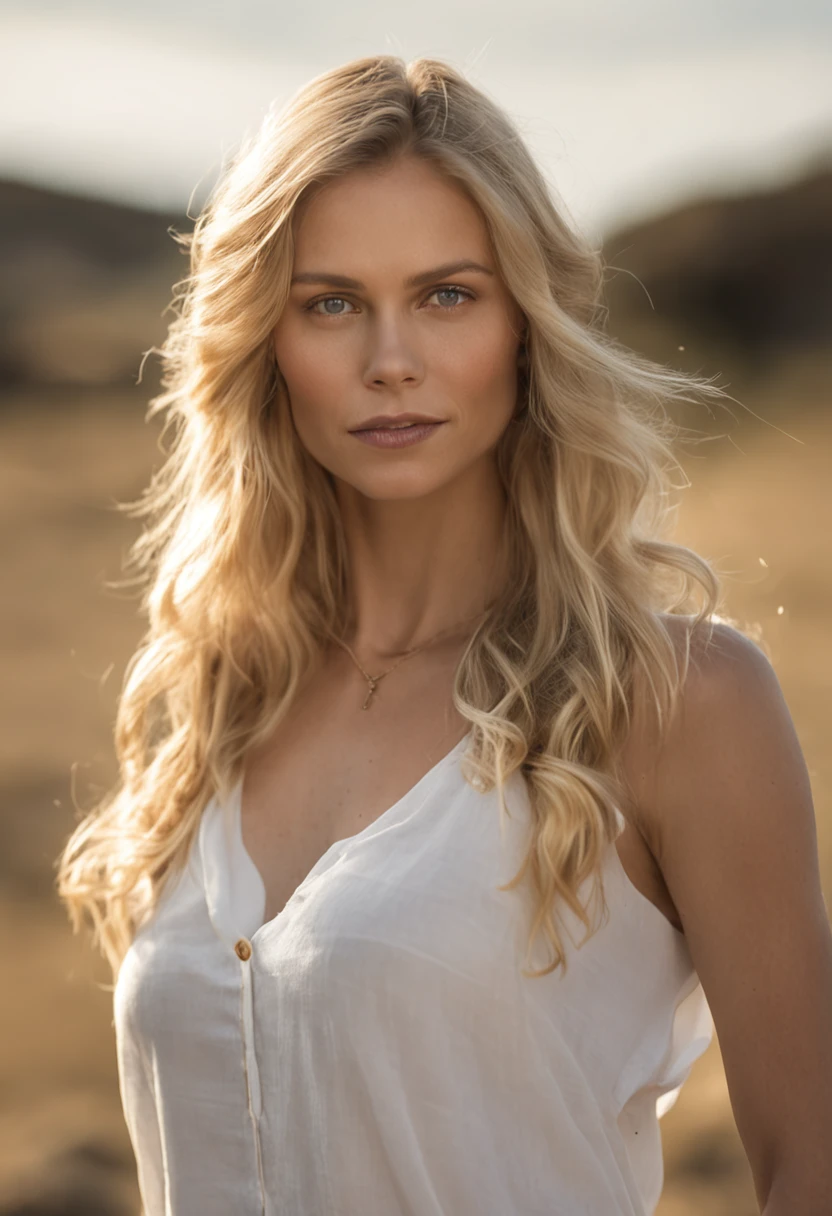 Blonde woman with long hair and white shirt staring at camera, Nahaufnahme der blonden Frau, blonde and attractive features, blonde schwedin frau, Blonde Frau, A photograph of a beautiful woman, attraktive Frau, junge blonde frau, beautiful blonde woman, a girl with blond hair, Bilder von Frauen, Beautiful rounded face, attraktive junge frau, portrait of a beautiful model、infp junge frau、Nach vorne gerichtet,face Elizabeth Olsen