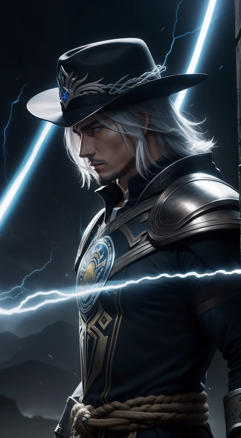 Raiden, el venerado Dios del Trueno y protector de los reinos, se encuentra en una encrucijada desgarradora. His eyes reflect centuries of wisdom and sacrifice as he watches the fabric of time fray in the face of a new threat.... Dressed in pristine clothing that fuses tradition and divinity, su sombrero emblema corona su poder, making him a beacon of hope in the darkness.
Your skin glows with the energy of thunder, A palpable manifestation of your connection to electricity and the elements. Bajo su imponente y serena apariencia yace una carga pesada: la responsabilidad de guiar a los mortales en un conflicto que amenaza con desgarrar los reinos. Sus cabellos blancos ondean con gracia, evocando las tormentas que puede desencadenar.
Raiden, known for his unwavering loyalty and compassion towards mortal fighters, emana un aura de autoridad tranquila. His captivating serenity makes him a leader and mentor. Each of his steps resonates with the story of epic clashes and eternal sacrifices....
Con sus manos cargadas de poder, Raiden channels devastating rays that snake like electric snakes. Los mismos rayos que purifican y protegen son empleados con destreza letal en la batalla. Sus habilidades reflejan su divinidad, Reminding us that He is a God willing to intervene in mortal conflicts.
Ahora, mientras el futuro tiembla en la balanza, Raiden debe recurrir a su intelecto divino y profundo entendimiento del tiempo para orquestar el destino. A medida que los reinos caen en la incertidumbre, Your determination and wisdom will guide the fighters, Charting a bold path to a new era of challenges and discoveries.