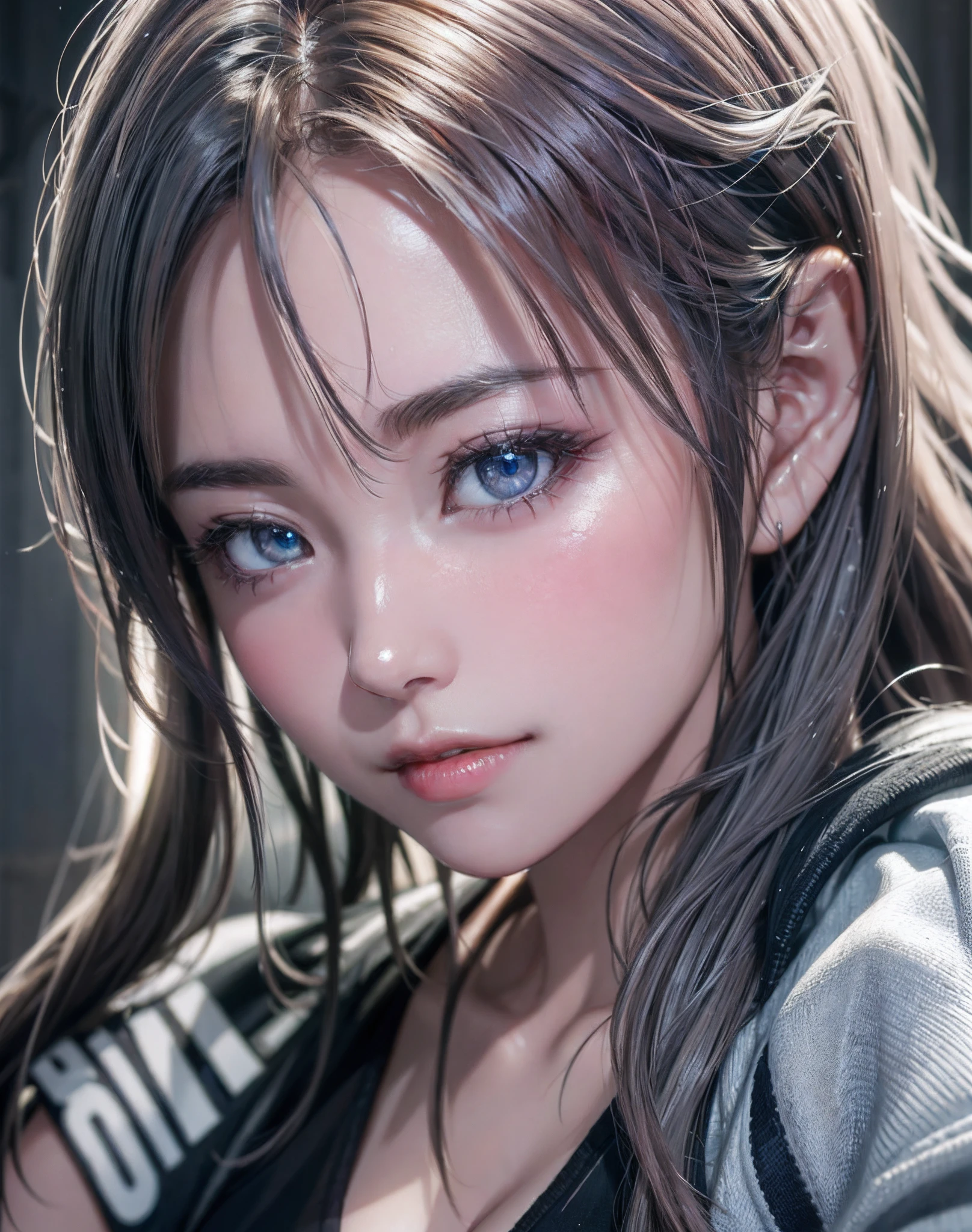 top-quality、8K Masterpiece、超A high resolution、(Photorealsitic:1.3)、Raw photo、女の子1人、silver white hair、glowy skin、1 Cyberpunk Super Beautiful Soldier、((super realistic details))、portlate、globalillumination、Shadow、octan render、8K、ultrasharp、beauty breast、Raw skin is exposed in cleavage、metals、cold color、、highly intricate detail、Realistic light、CGSoation Trends、Beautiful eyes、radiant eyes、Facing the camera、neon details、