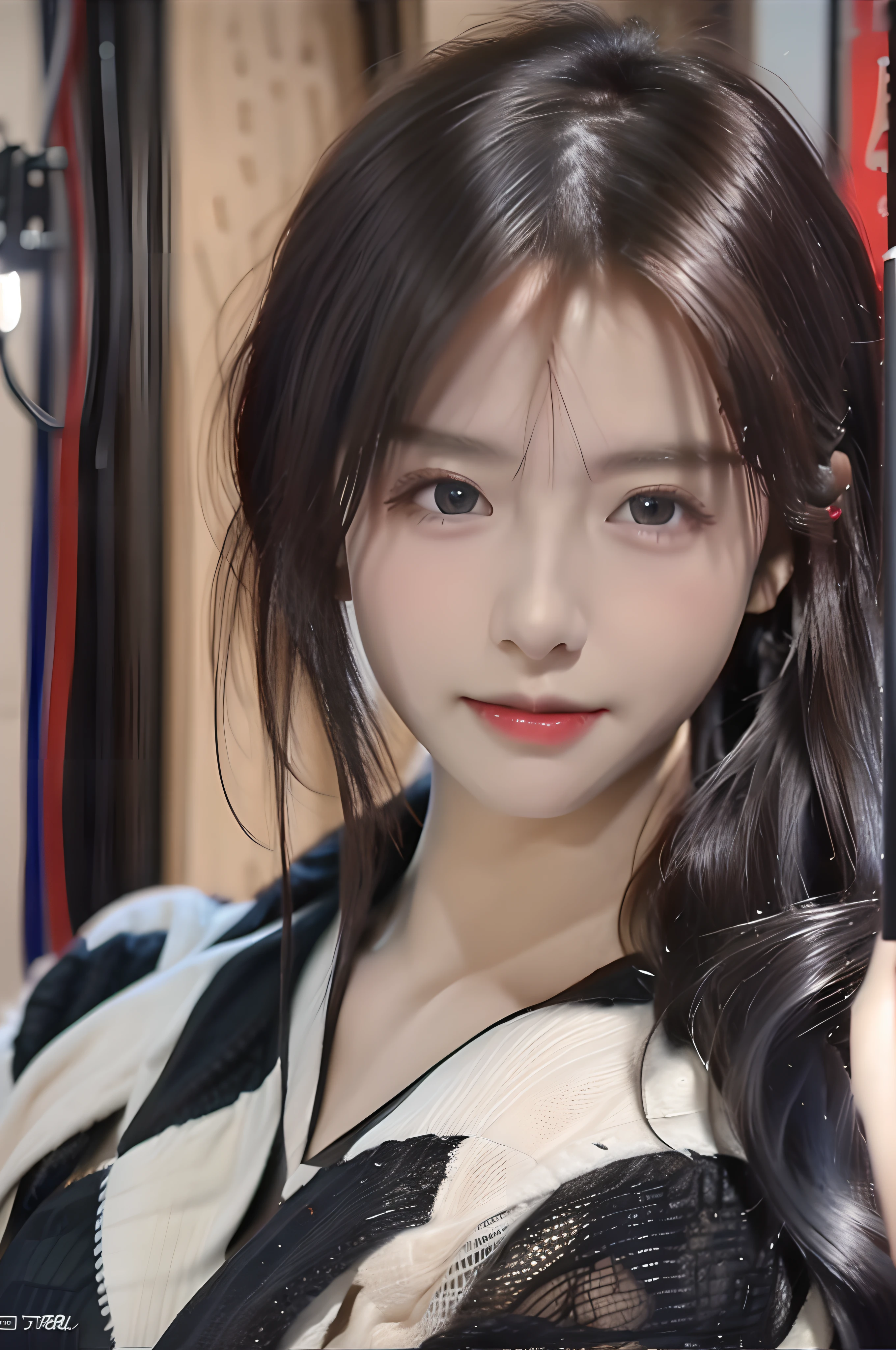top-quality、8K Masterpiece、超A high resolution、(Photorealsitic:1.3)、Raw photo、女の子1人、silver white hair、glowy skin、1 Cyberpunk Super Beautiful Soldier、((super realistic details))、portlate、globalillumination、Shadow、octan render、8K、ultrasharp、beauty breast、Raw skin is exposed in cleavage、metals、cold color、、highly intricate detail、Realistic light、CGSoation Trends、Beautiful eyes、radiant eyes、Facing the camera、neon details、