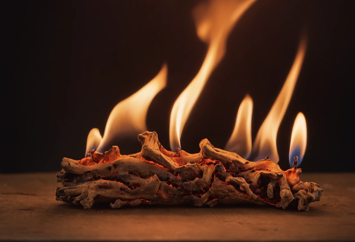 The word Eden writing in fire letter, no background, 8k, high resolution
