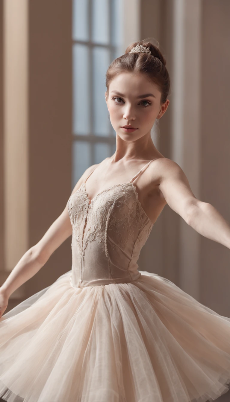 ballet grand battement pose