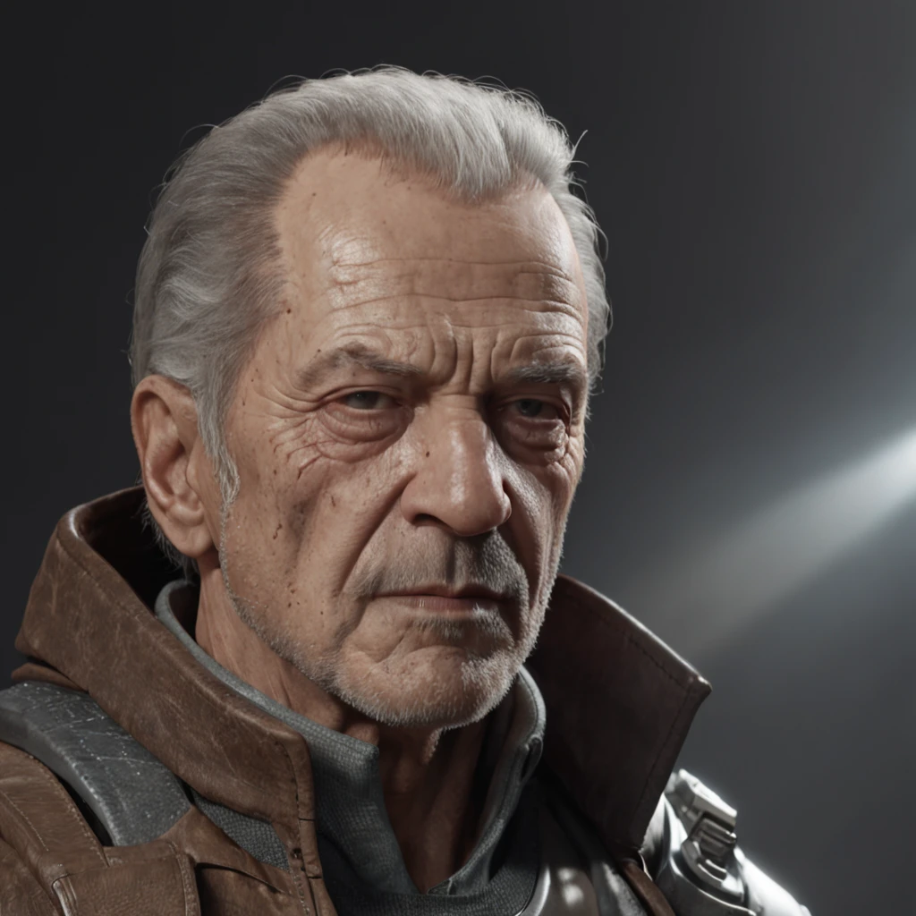 Tough mercenary type Old man face mix of Tony Stark and bruce willis, realistically, dynamic lights, old, gray stubble, full shoot, trending on ArtStation, trending on CGSociety, High Detail, Sharp focus, dramatic, photorealistic