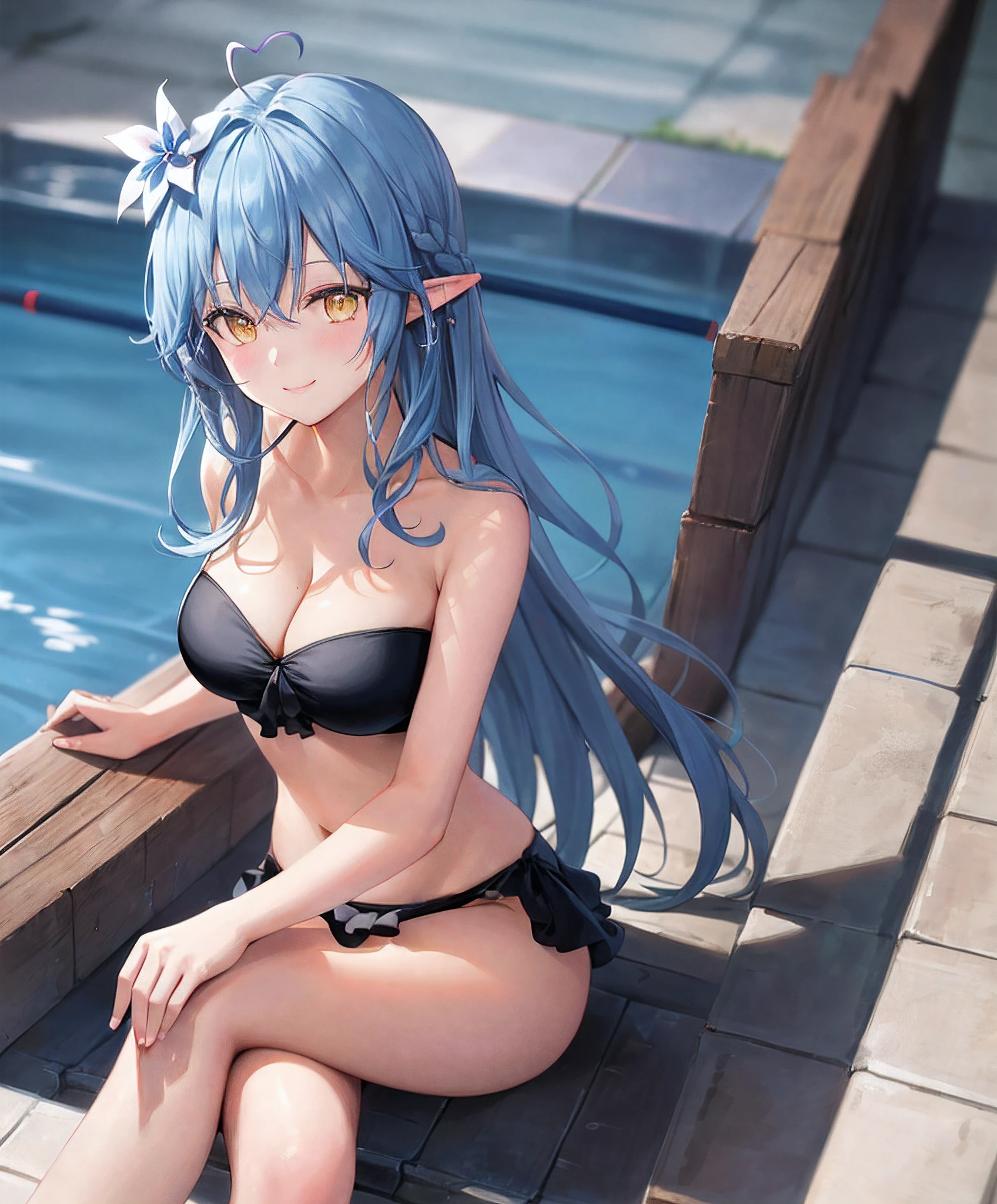 Black swimsuit