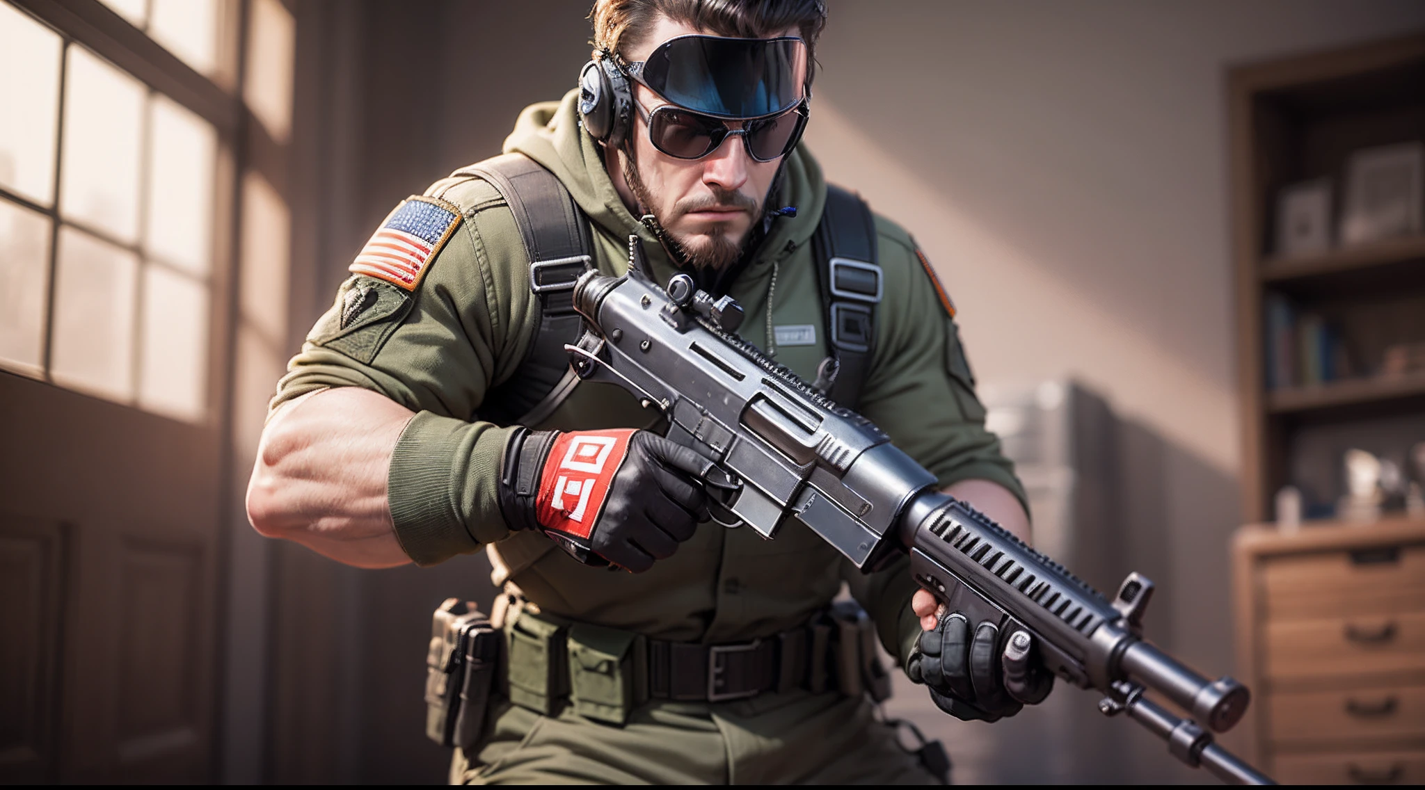 mega soldier gun man ultra hd --auto --s2