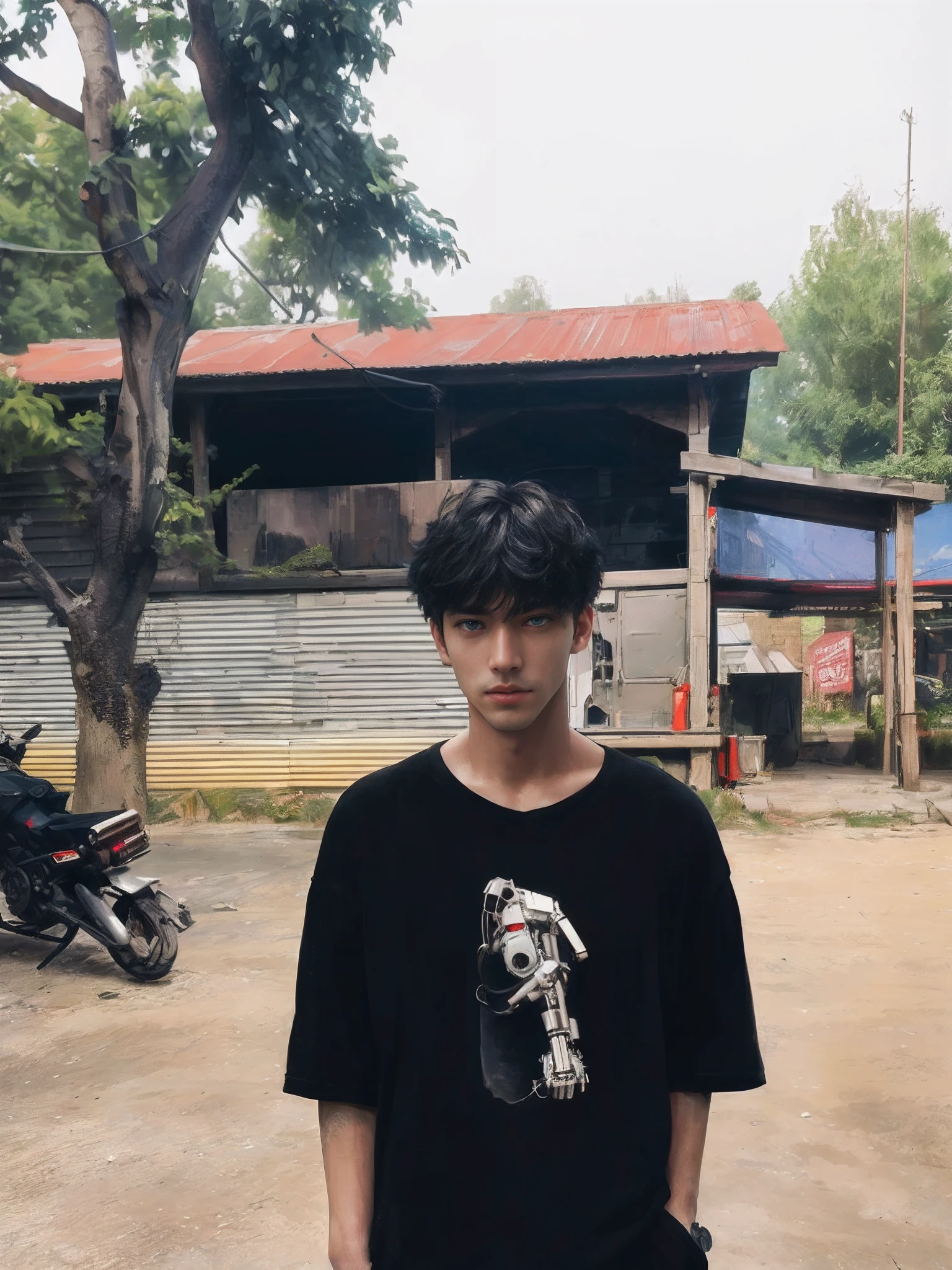 (1boy:1.3), solo, ((very detailed face)))), ((very detailed eyes and face)))), beautiful detailed eyes, body parts__, full body portrait, official art, unified 8k wallpaper, super detailed, beautiful and beautiful, beautiful, masterpiece, best quality, original, masterpiece, super fine photo, best quality, super high resolution, realistic realism, sunlight, full body portrait, amazing handsome, dynamic pose, delicate face, vibrant eyes, (from the front), wearing Spider-Man suit, red and black color scheme, spider, very detailed city roof background, rooftop, overlooking the city, detailed face, detailed complex busy background, messy, gorgeous, milky white, highly detailed skin, realistic skin details, visible pores, clear focus, volumetric fog, 8k uhd, DSLR, high quality, film grain, fair skin, photo realism, lomography, futuristic dystopian megalopolis, translucent, (Cyberpunk: 1.1), (Mechanical Joints: 1.2),