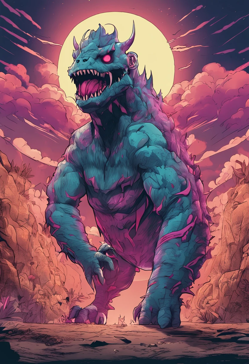 anime monster in