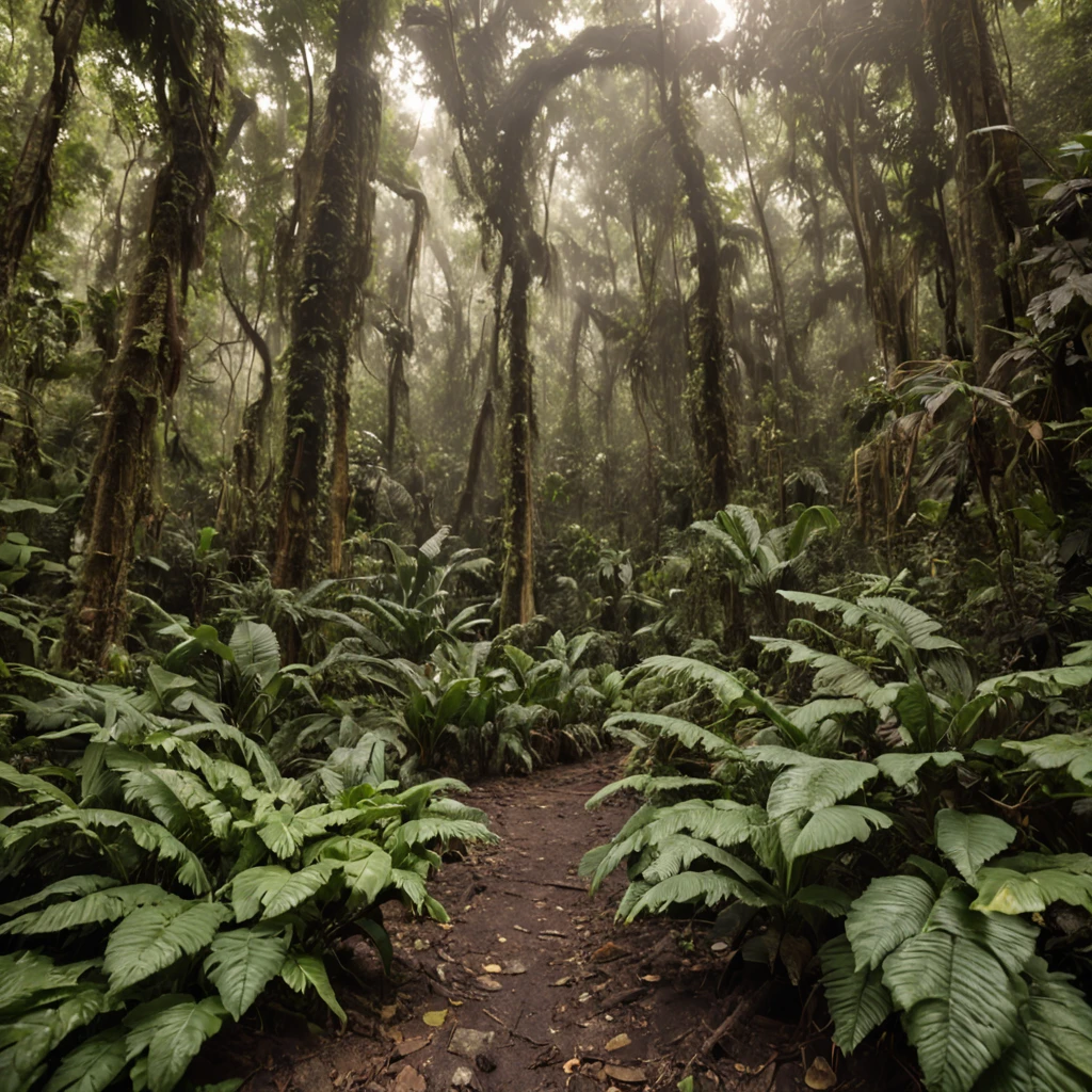 Complex rainforest