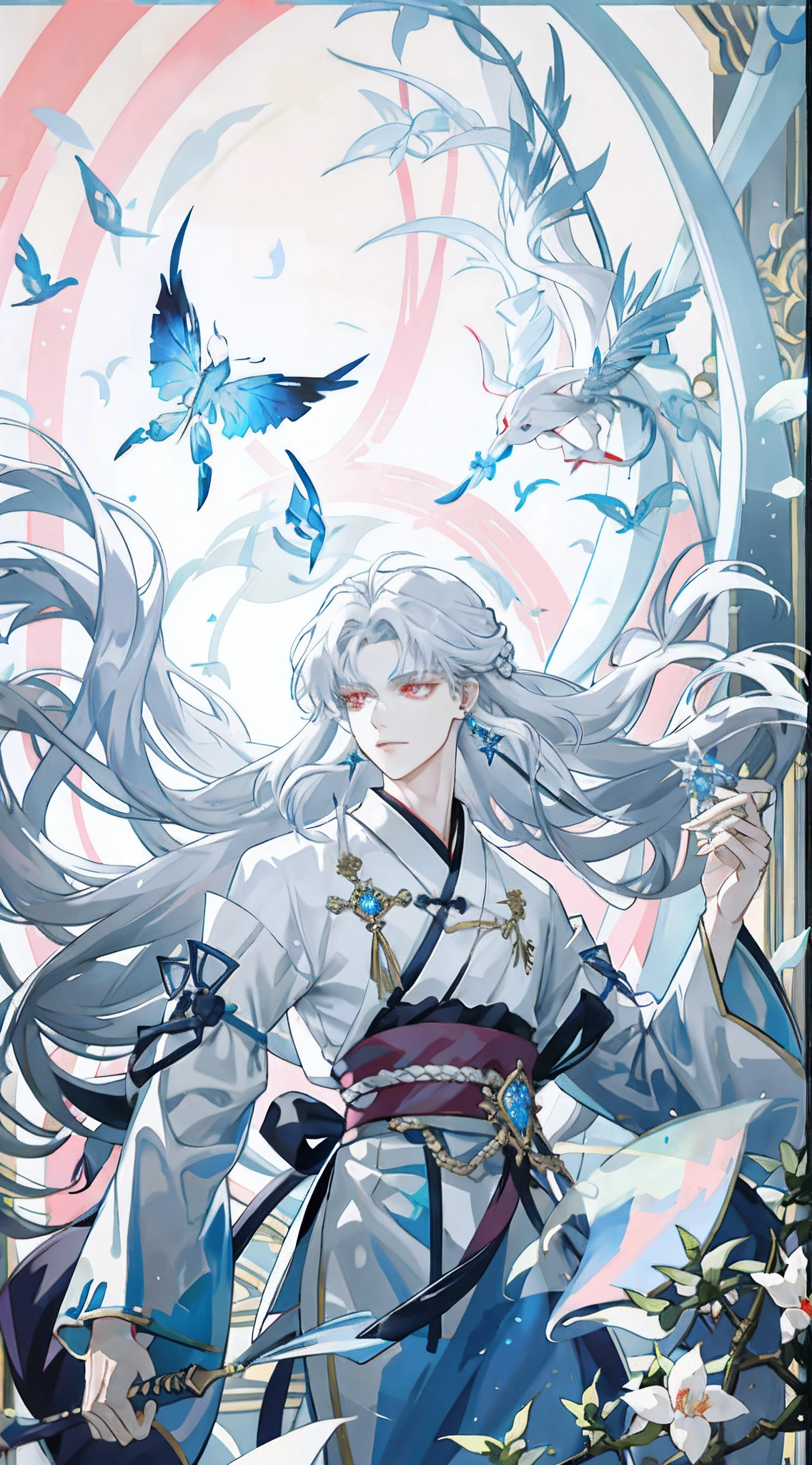 Clothes, Hanfu, wide robe and large sleeves