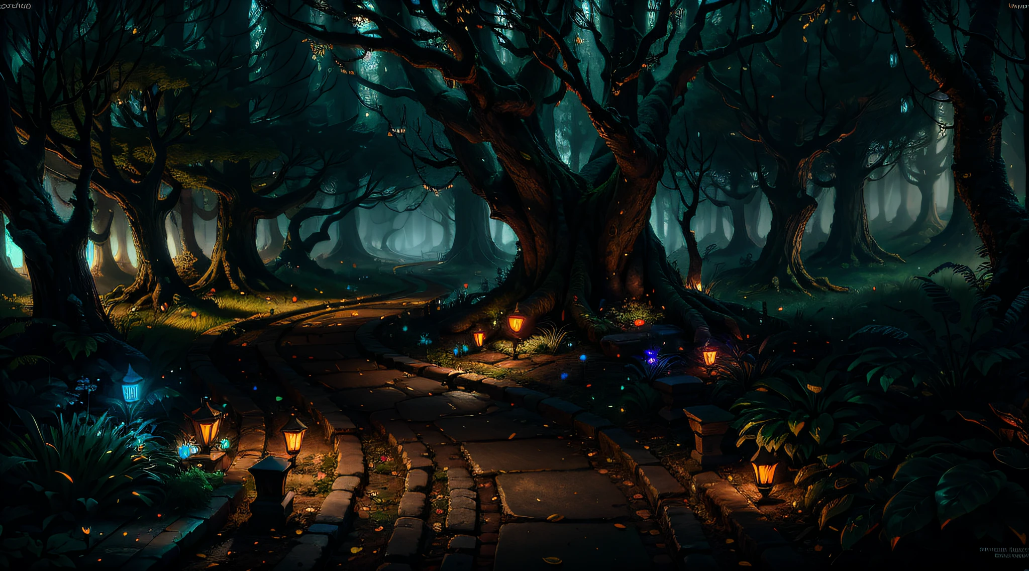 Masterpiece, best quality, (very detailed CG unified 8k wallpaper), dynamic lighting, (charming dark Night elf forest), dimly lit forest, meadow, bathed in dark and ethereal light, highlighting every intricate detail, adding dreamy quality to the scene, mysterious times, dreamy details, rainy weather, mysterious, warm and friendly atmosphere, atmospheric dust, Underground Scattering, Light Tracing, Depth of Field, Bokeh, Vivid Colors, Cinema-like hard Lighting, Realistic Shadows, Beautiful Glowing Details, Film, Octane rendering, Light Tracing, Concept Art, Reality, Unreal Engine 5