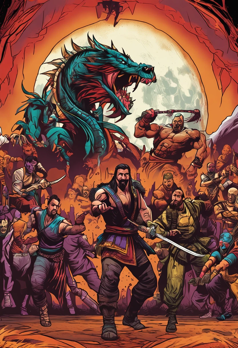 "realismo de Mortal Kombat 🎮"