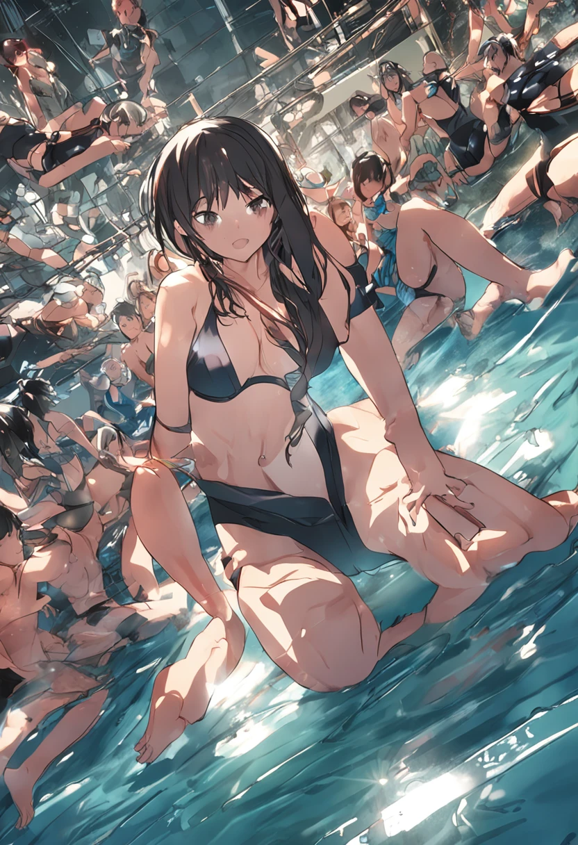 gravure、Sprawl、swim wears