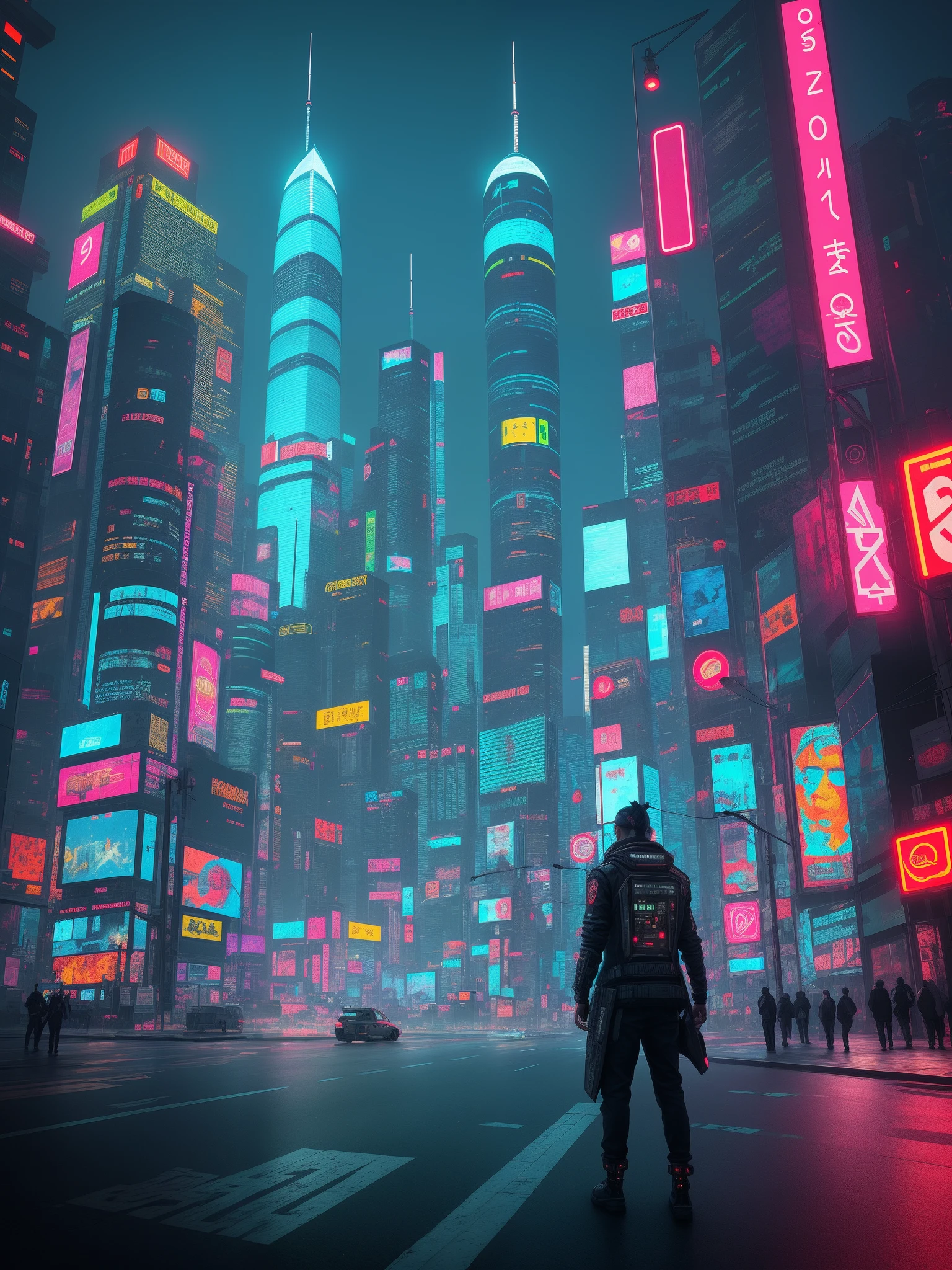 Cyberpunk style