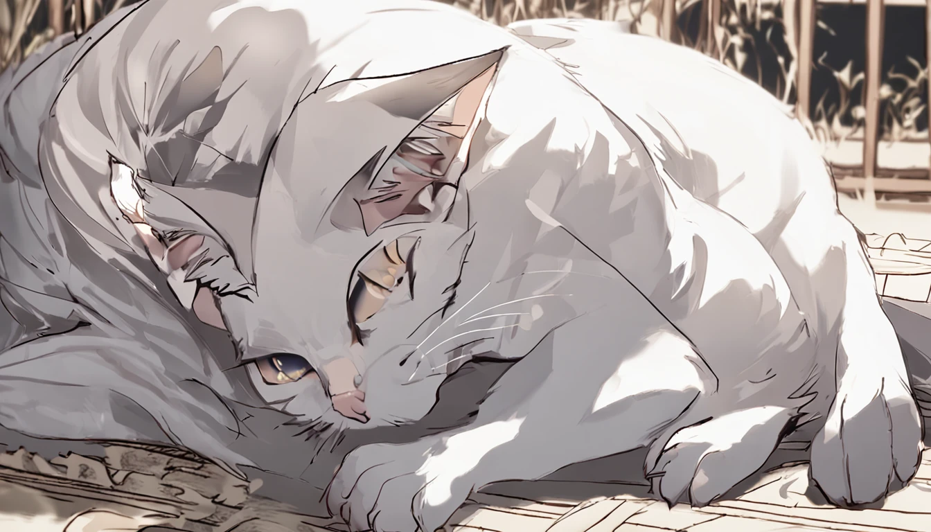 NSFW.Jardim, short hair, gray hairs, Ahoge, gato filhote, figura magra, peludo, orelhas de gato, boca aberta, sem manchas, Filhotes, Pelo cinza por toda parte, orelha de gato, Tipo kitten, Cauda fofa grande, master part, retrato de alta qualidade, antro, filhote, Bigodes, menino solo, ventoso, Posando, tiro completo, cara ultra bonito, [por Dagasi|ancesra:0.5], (, suco:1.4)