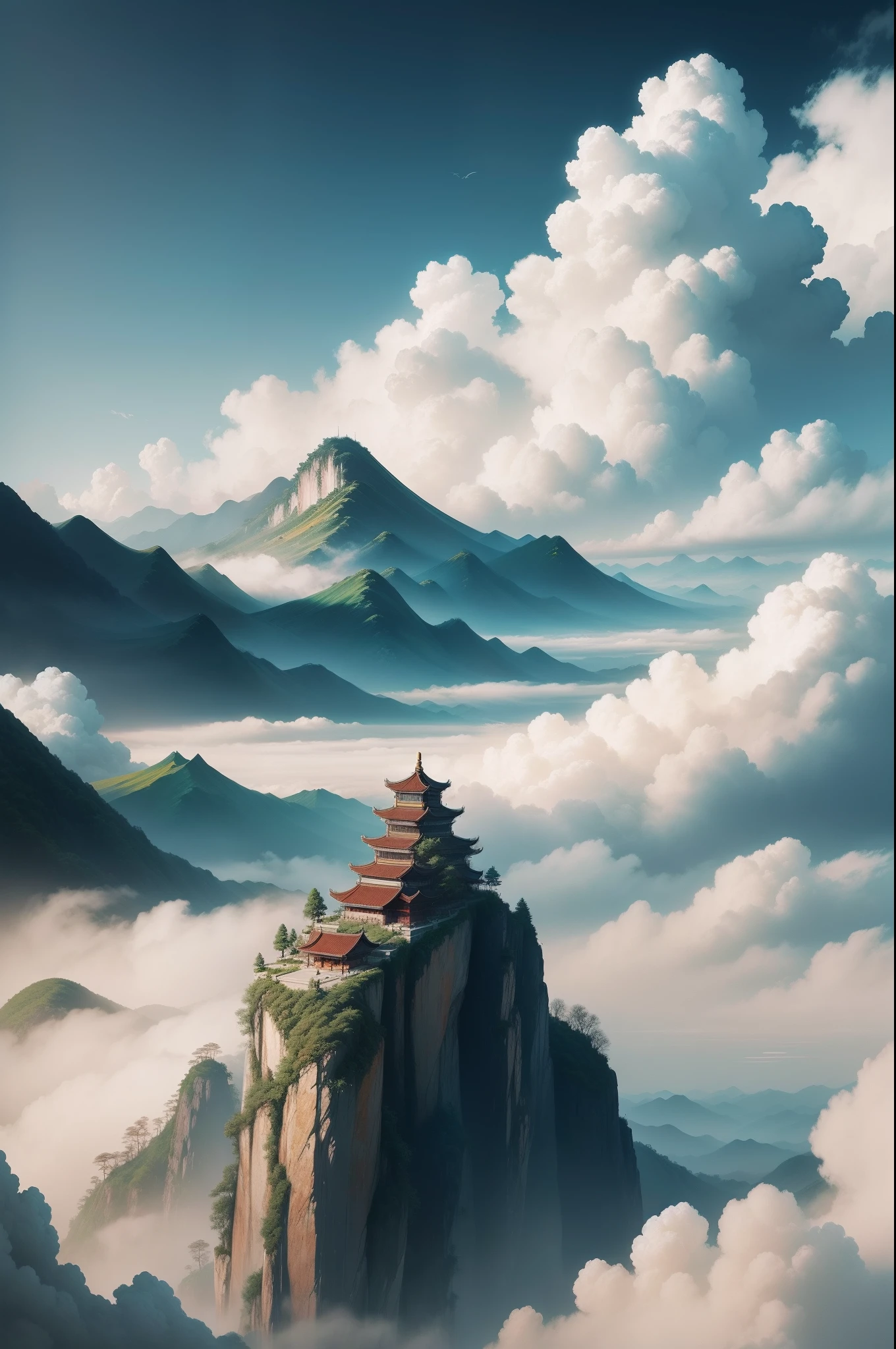 The dynasty said that the white emperor was in the clouds, and the thousands of miles of Jiangling were returned in one day. The apes on both sides of the strait could not stop crying, and the light boat had already crossed the 10,000 heavy mountains.