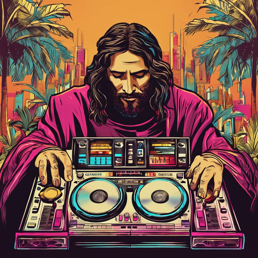 jesus cristo, dj, hip hop