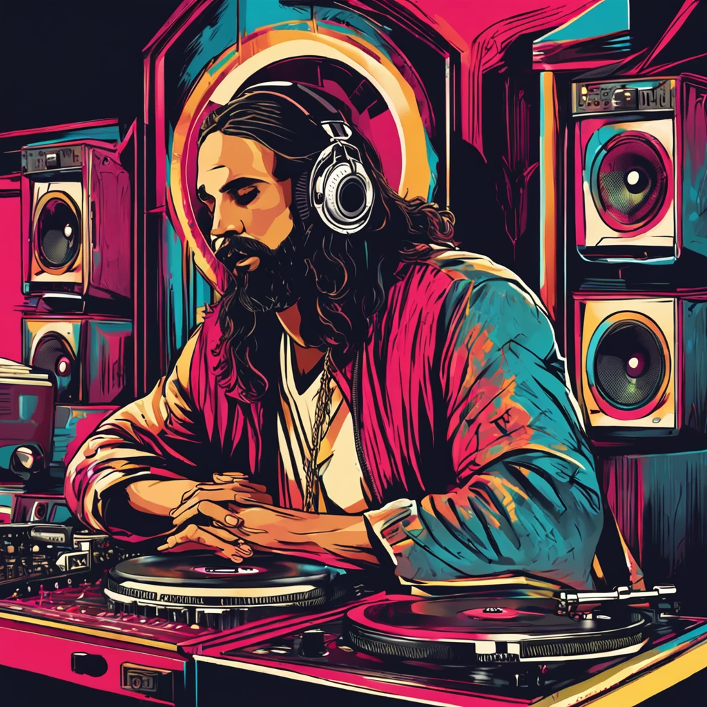 jesus cristo, dj, hip hop