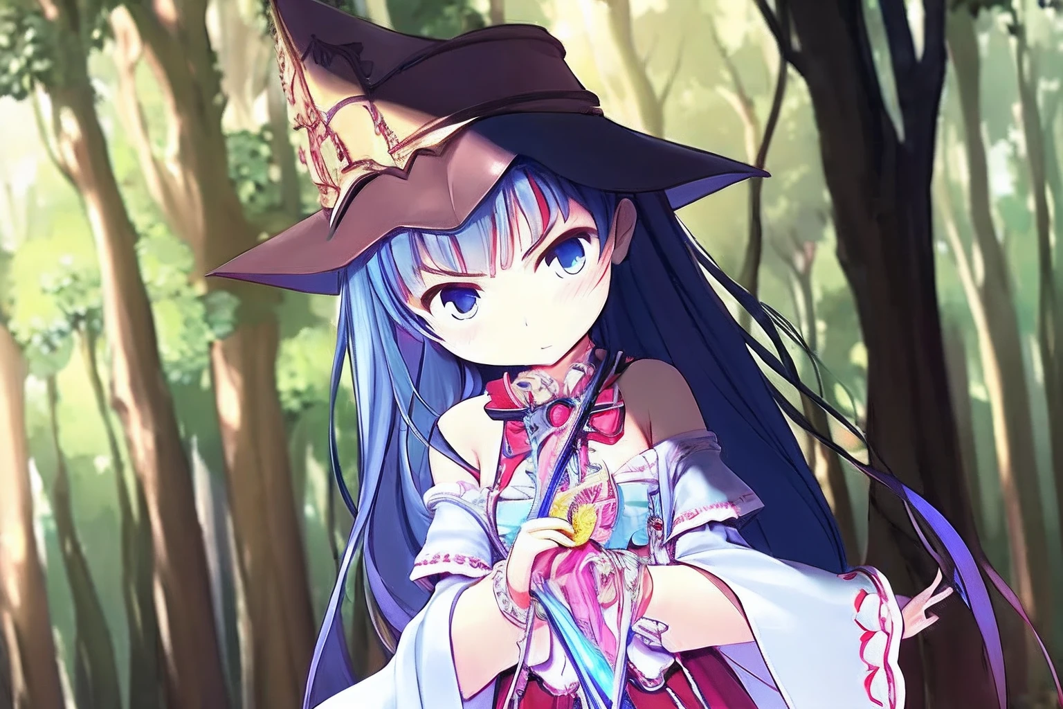 1girl,ogc,magic
