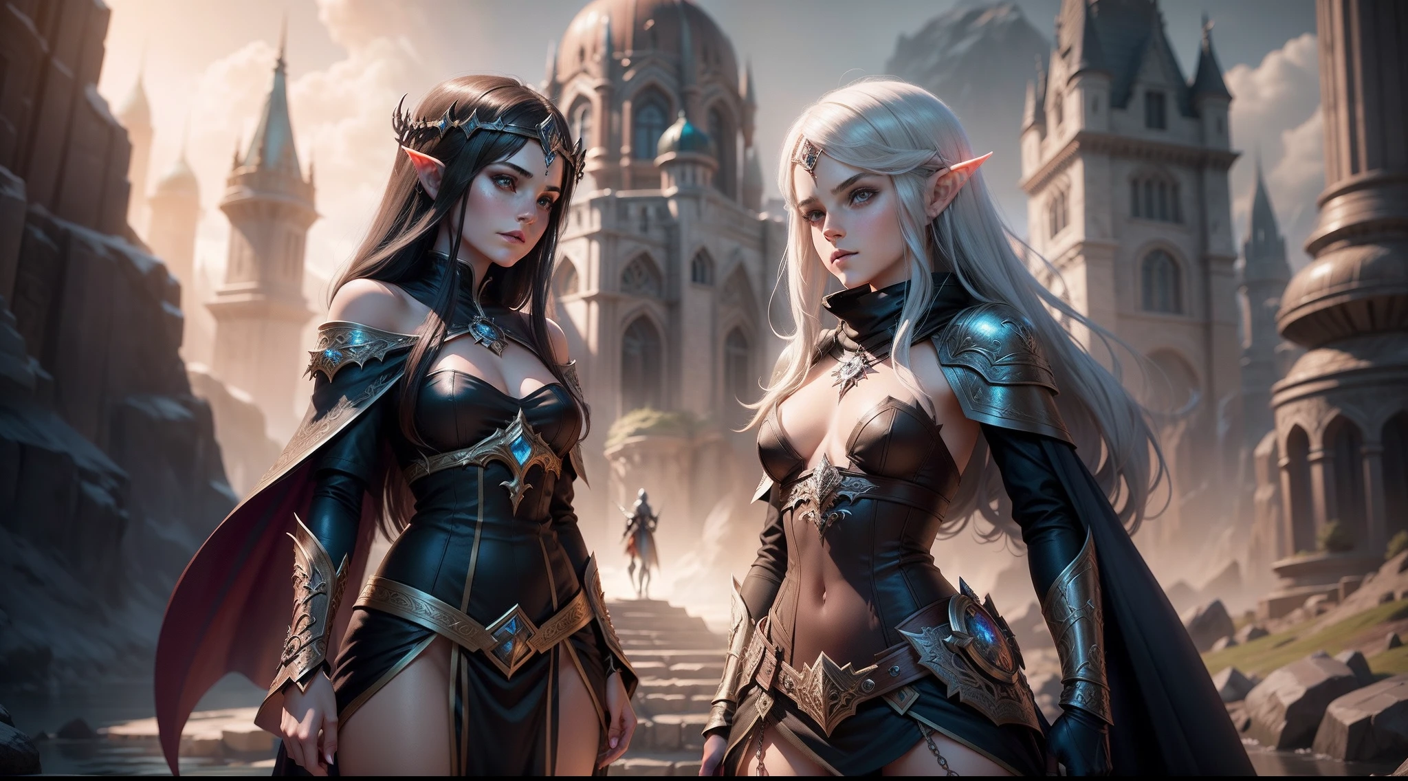 teen Emma Watson as a dark elf posing for a picture, epic fantasy art style hd, alluring elf princess, 2.5d cgi anime fantasy artwork, fantasy woman, detailed fantasy art, 4k fantasy art, amazing fantasy art, beautiful fantasy art, fantasy art behance, epic fantasy art style, digital fantasy art ), detailed fantasy digital art