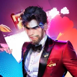 Change background handsome boy