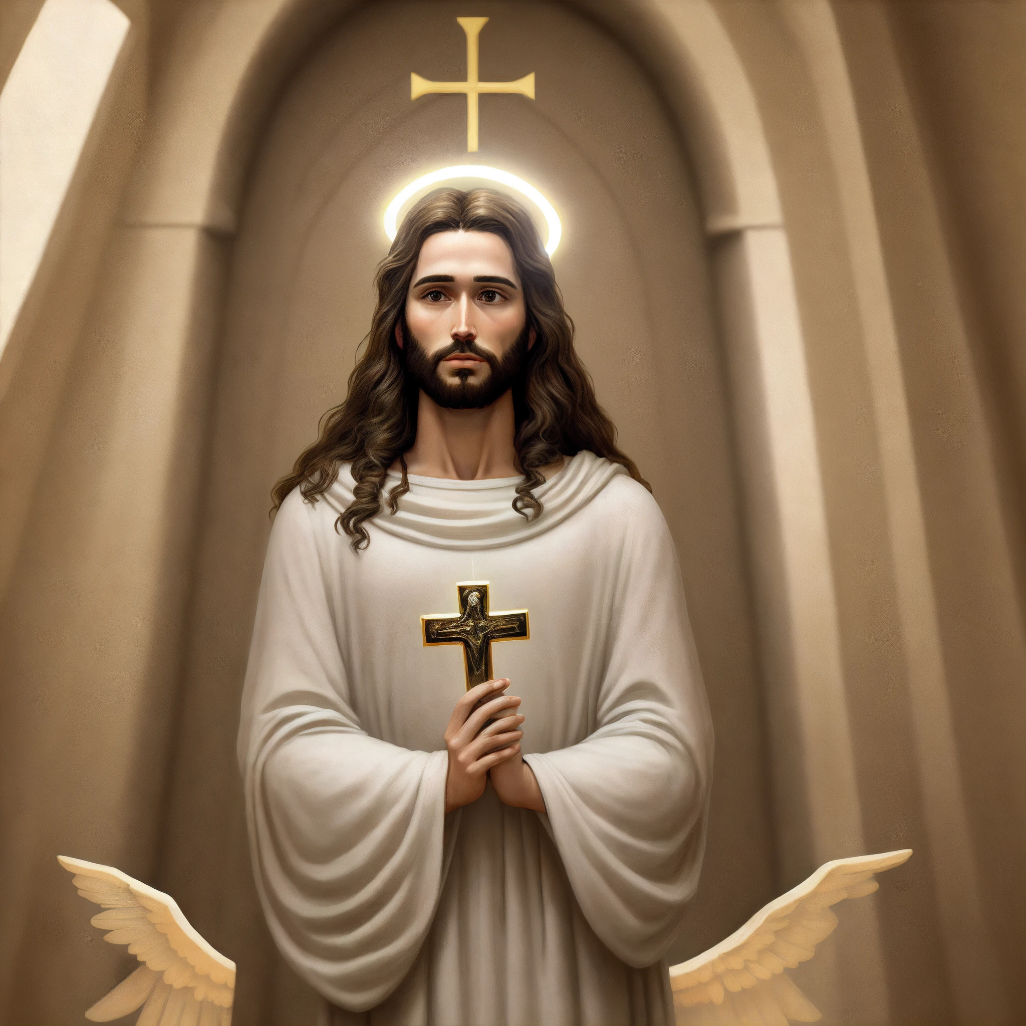 Jesus is receiving prayers, olhando de frente. Jesus Cristo, Retrato de Jesus Cristo, Jesus, Jesus Cristo em Mass Effect, Vestido como Jesus Cristo, Tron legado Jesus Cristo, Greg Olsen, Raios de Luz Sagrada Sagrada, jesus of nazareth, raios de deus brilhantes, deus raios solares, glowing halo above his head, Jovem Deus Todo-Poderoso, Tron legado Jesus