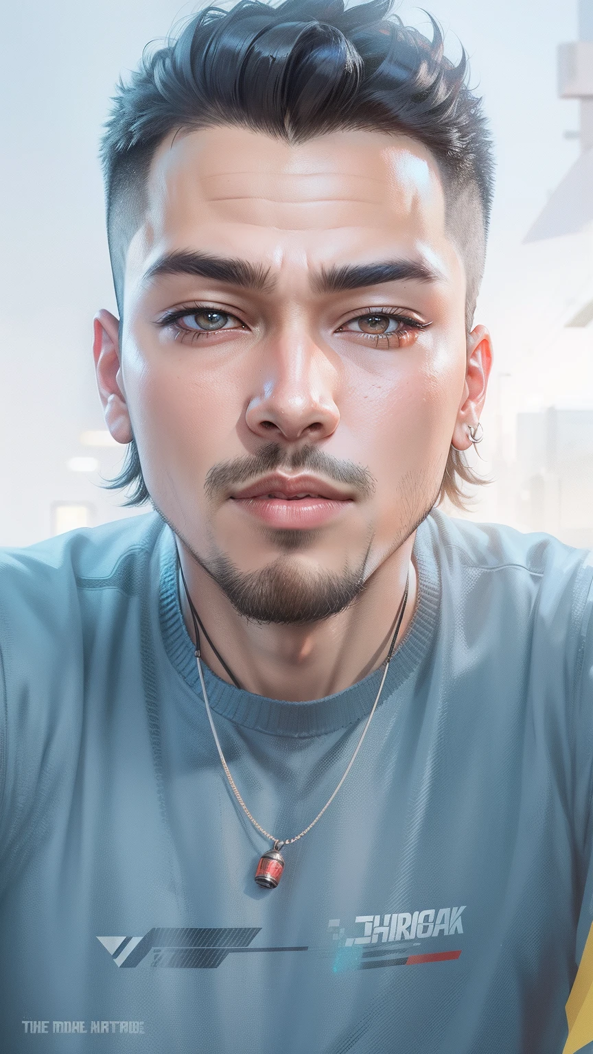 Chang background cyberpunk handsome boy original face realistic ultra realistic original face realistic