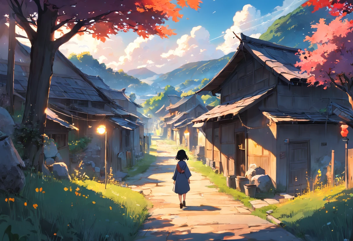 Peaceful village, When the first rays of the morning sun shine on the peaceful little village, The villagers are busy with their lives, Without noticing, An earth-shattering immortal cultivation plot is about to unfold in this seemingly ordinary place。